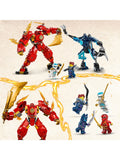 LEGO Ninjago Kai's Elemental Fire Mech 322 pieces - British product