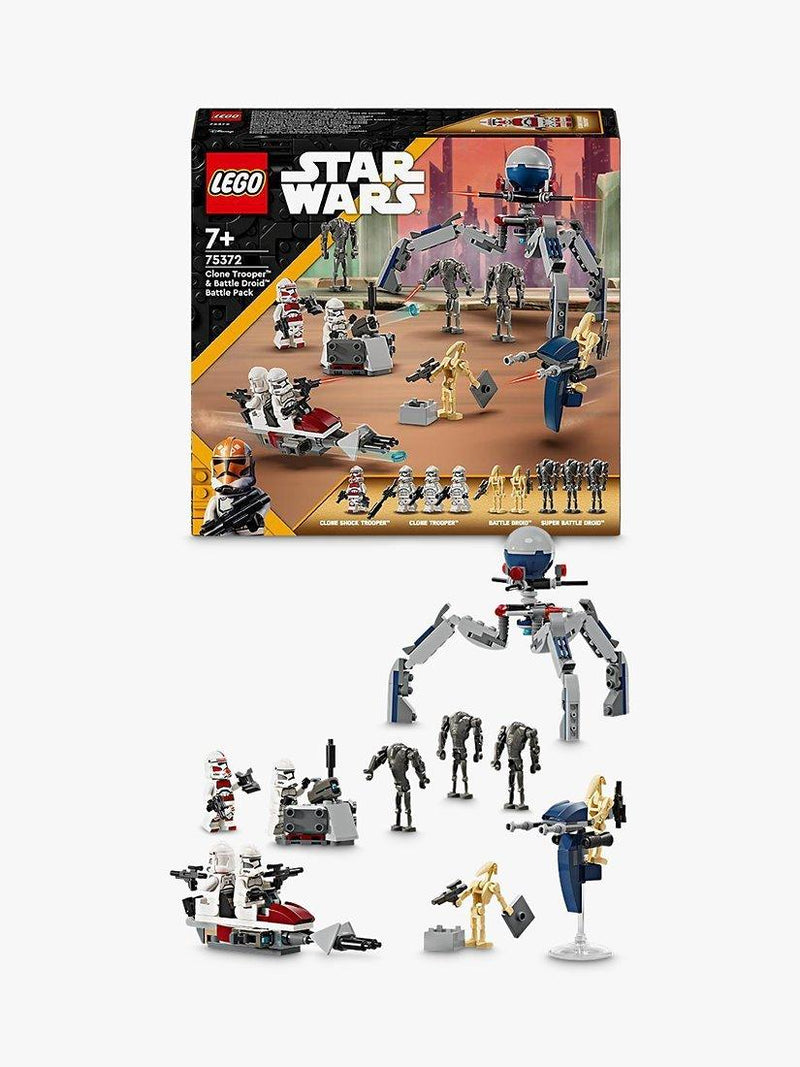 LEGO Star Wars Clone Trooper & Battle Droid battle pack 215 pieces, UK version