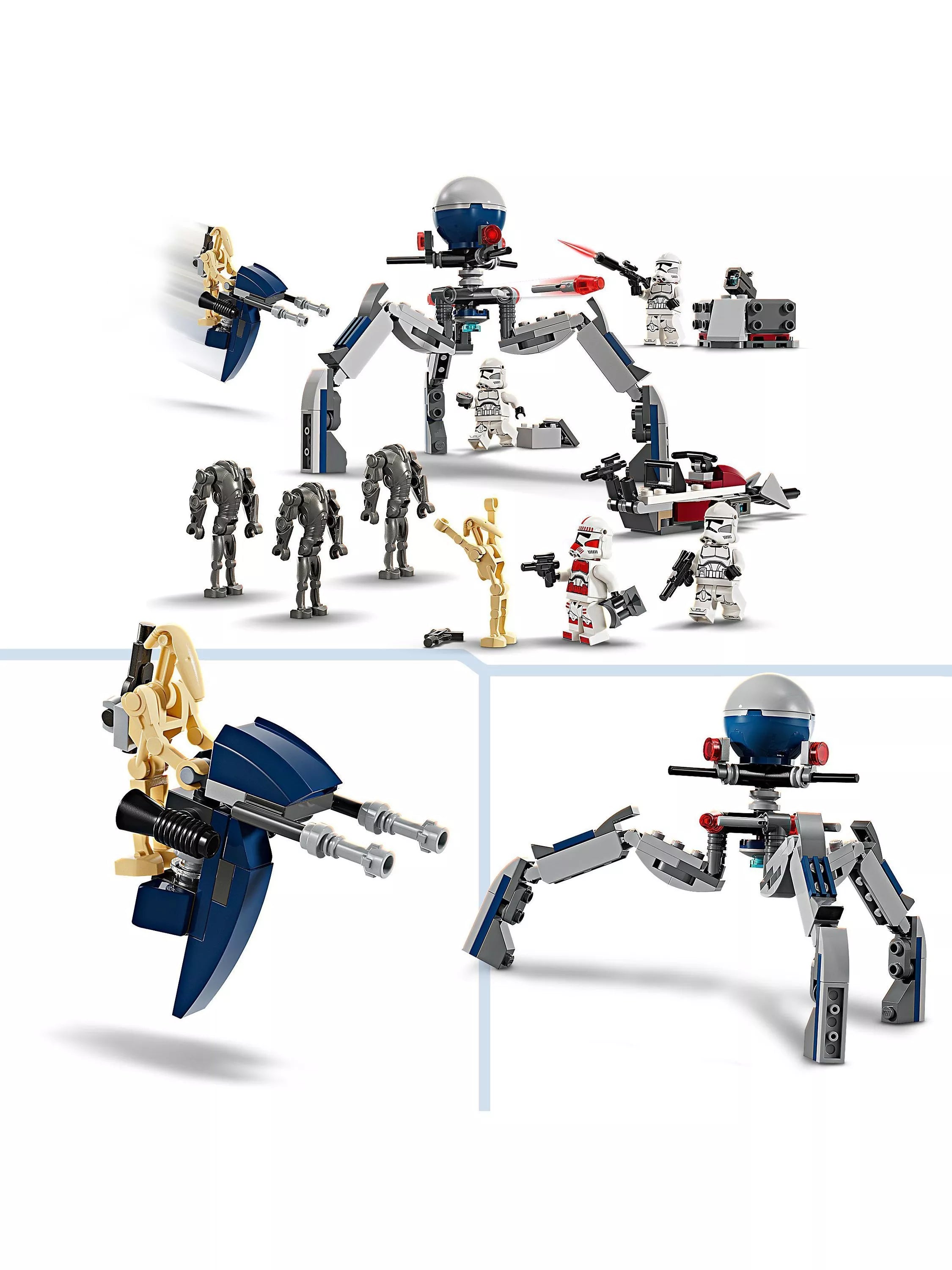 LEGO Star Wars Clone Trooper & Battle Droid battle pack 215 pieces, UK version