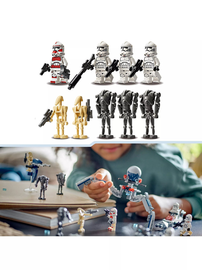 LEGO Star Wars Clone Trooper & Battle Droid battle pack 215 pieces, UK version