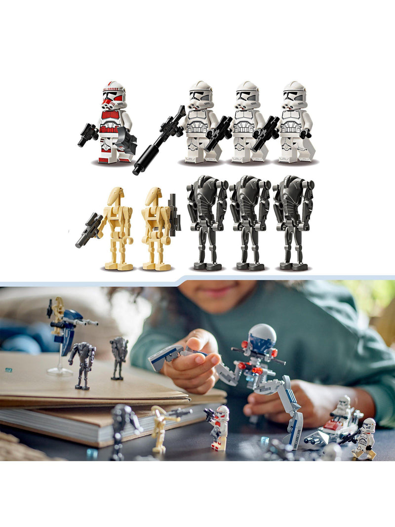 LEGO Star Wars Clone Trooper & Battle Droid battle pack 215 pieces, UK version