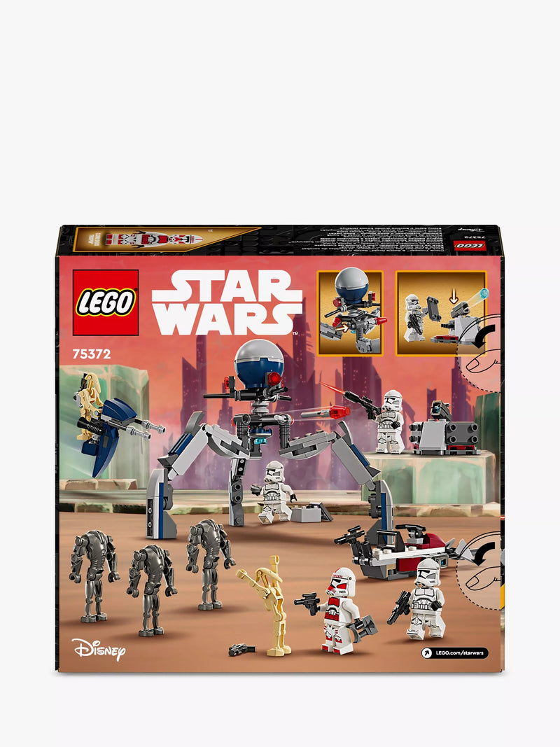 LEGO Star Wars Clone Trooper & Battle Droid battle pack 215 pieces, UK version