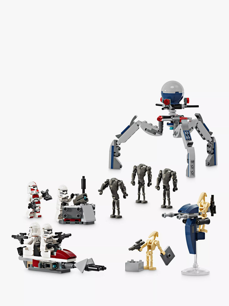LEGO Star Wars Clone Trooper & Battle Droid battle pack 215 pieces, UK version