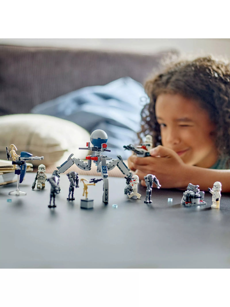 LEGO Star Wars Clone Trooper & Battle Droid battle pack 215 pieces, UK version