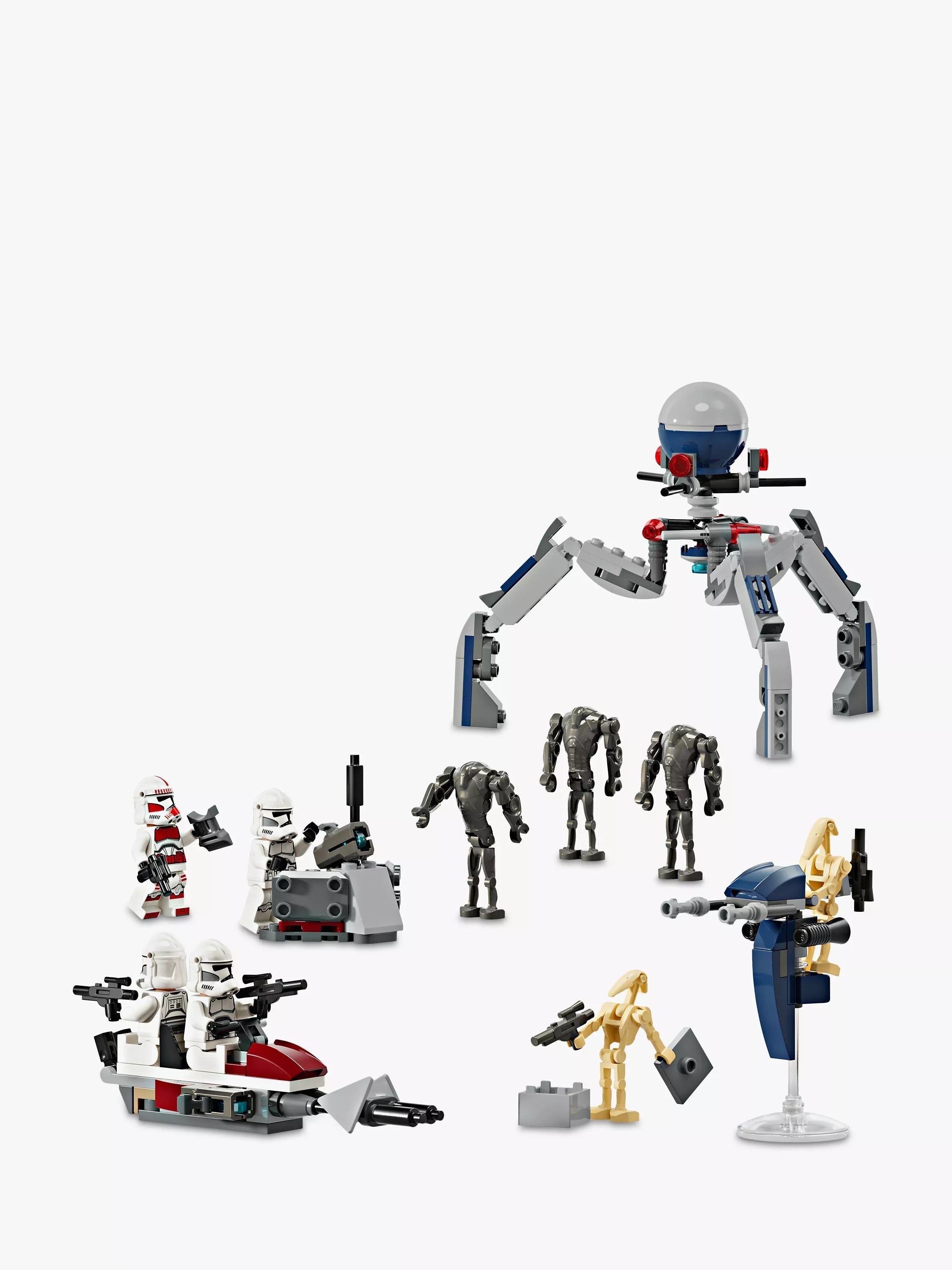 LEGO Star Wars Clone Trooper & Battle Droid battle pack 215 pieces, UK version