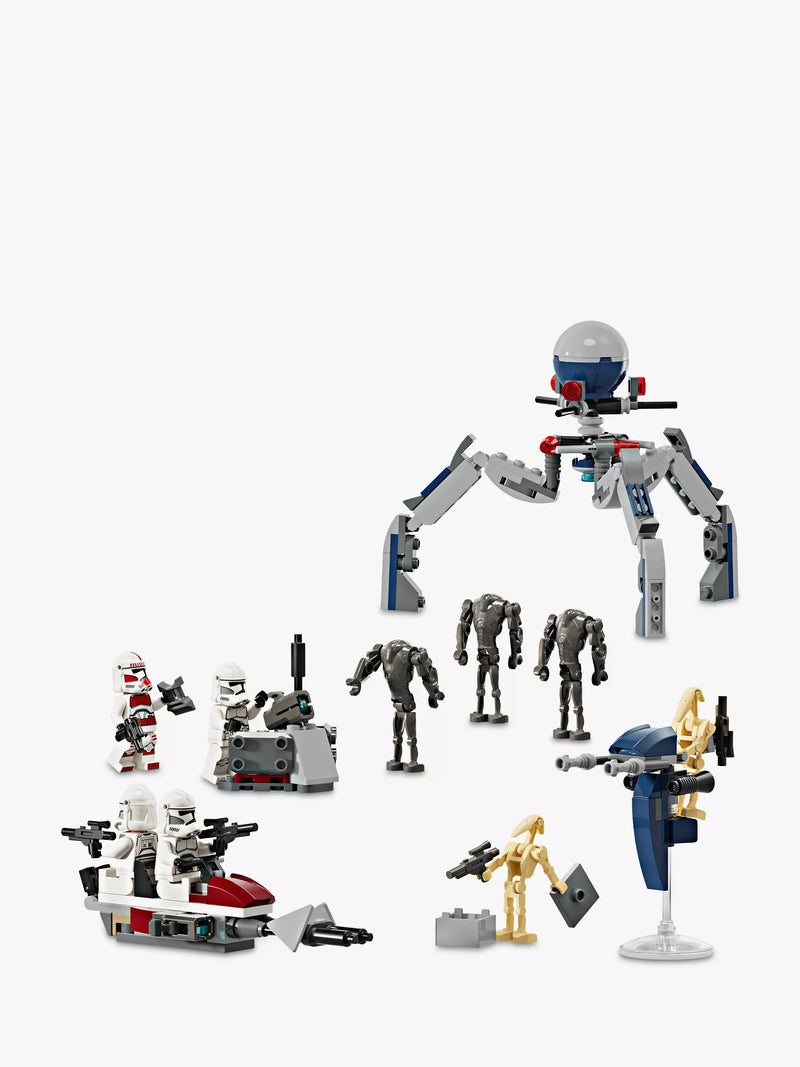 LEGO Star Wars Clone Trooper & Battle Droid battle pack 215 pieces, UK version