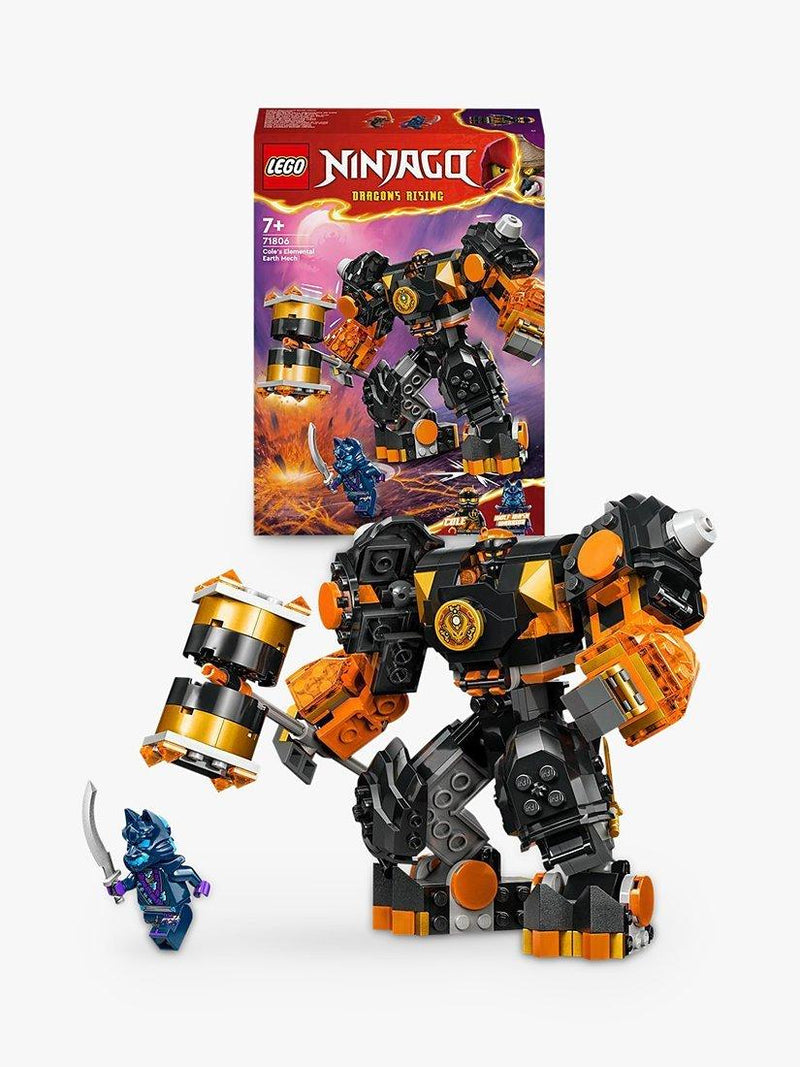 Lego Ninjago 71806 Coles Elemental Earth Mech