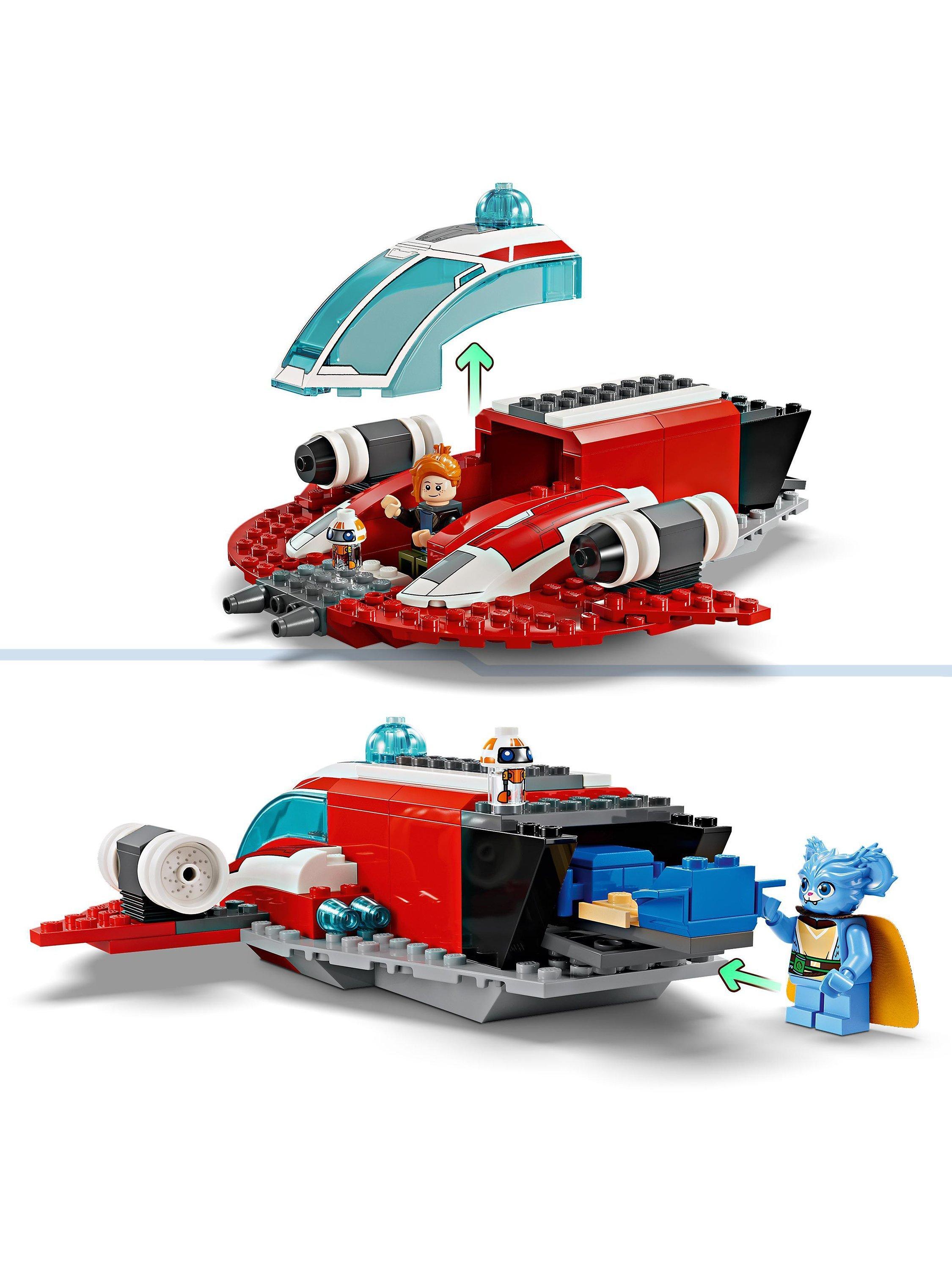 LEGO Star Wars The Crimson Firehawk building set 136 pieces, UK version