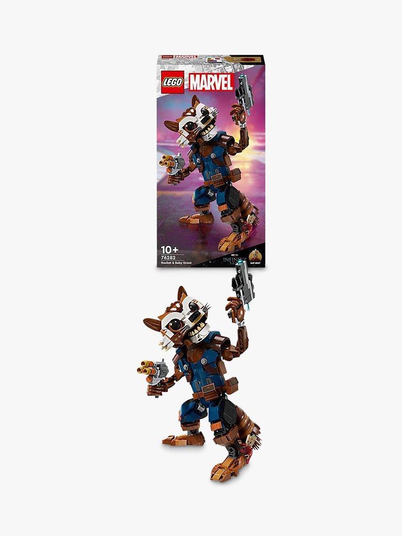 LEGO Rocket and Baby Groot Figures 566 Pieces, UK version