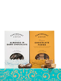 Cartwright & Butler happy birthday gift box with sweet treats and prosecco - British product