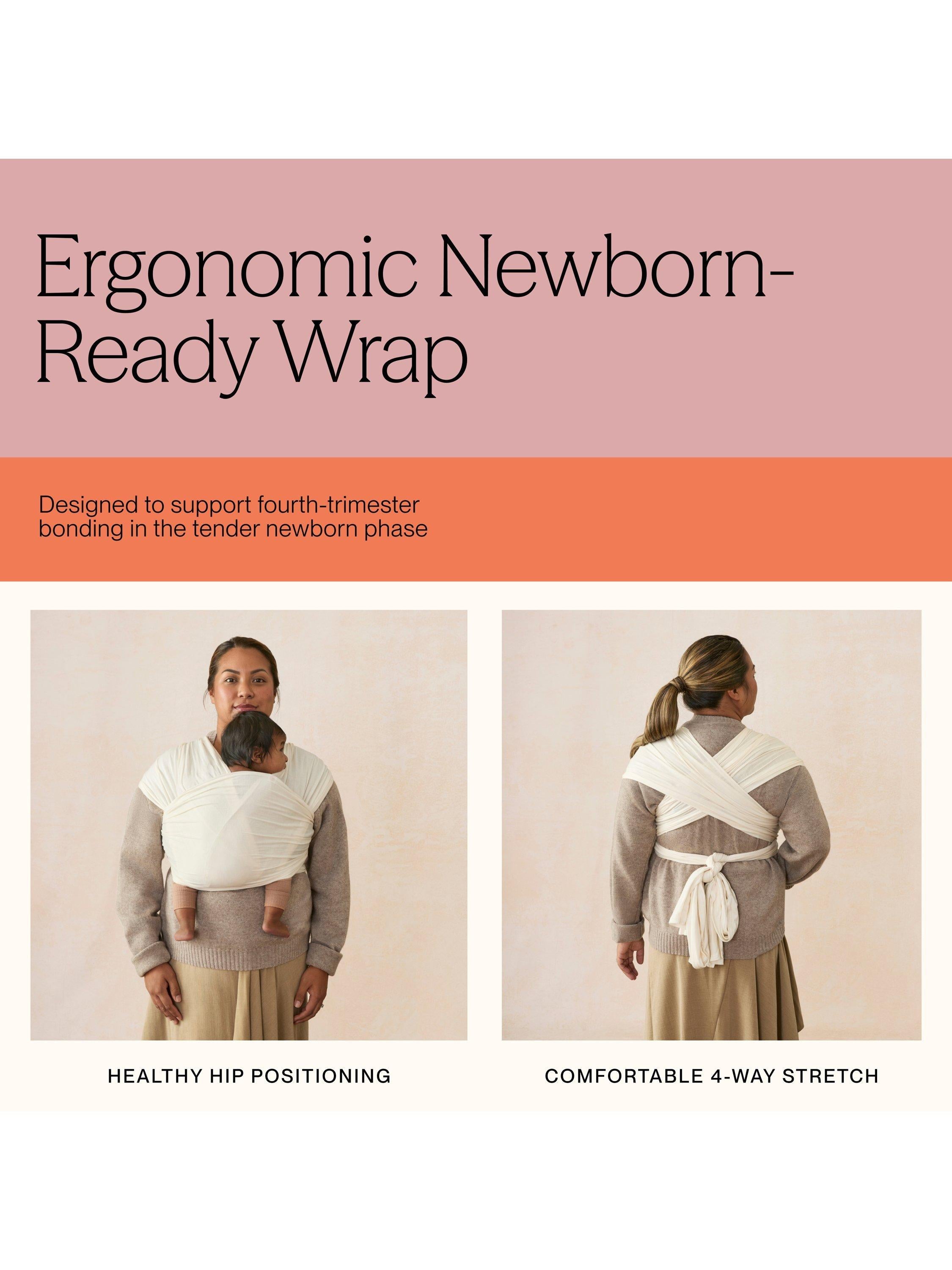 Ergobaby Aura baby carrier wrap one size - British product