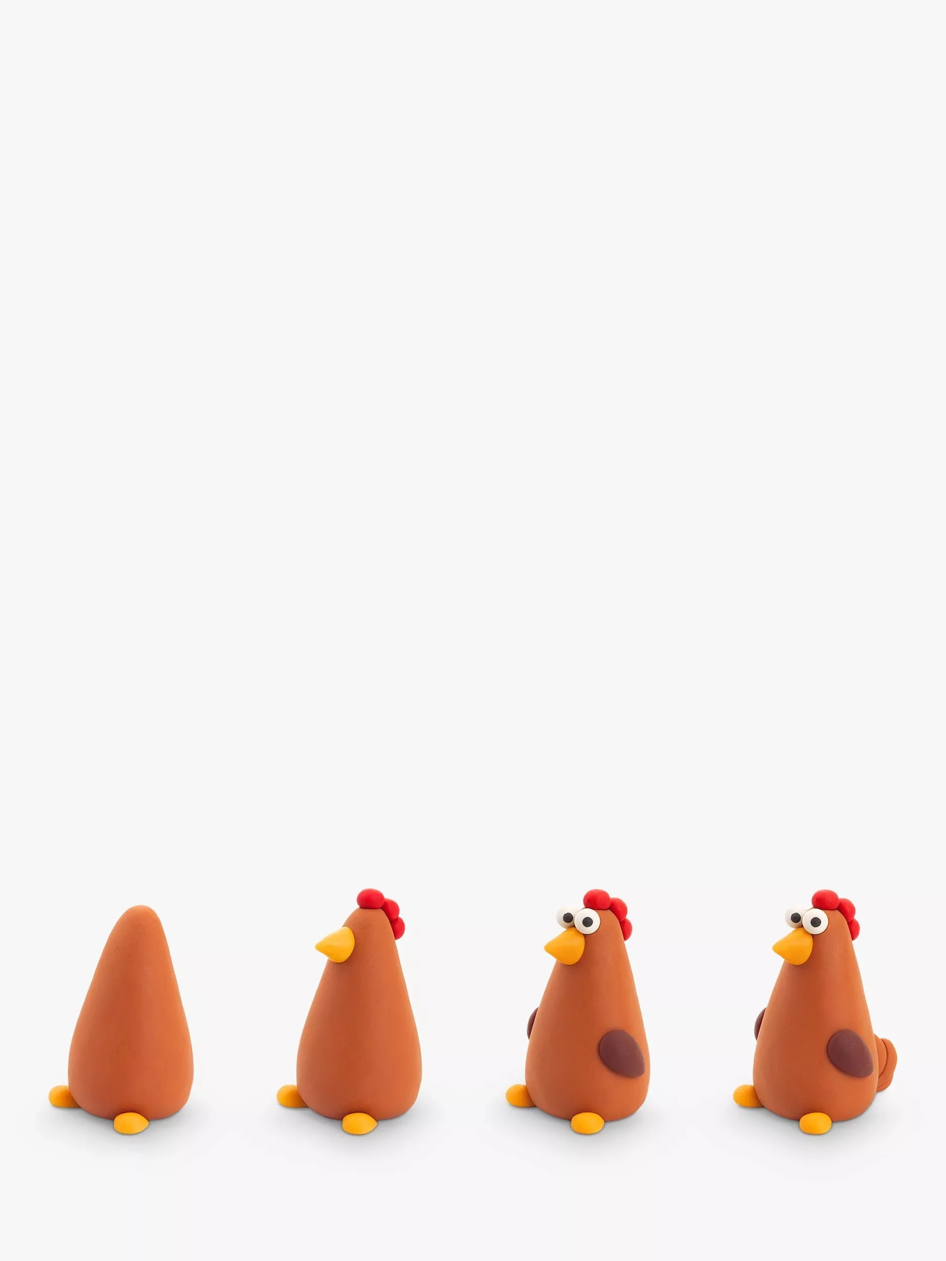 TOMY Hey Clay Farm Birds craft kit 6 cans - British product
