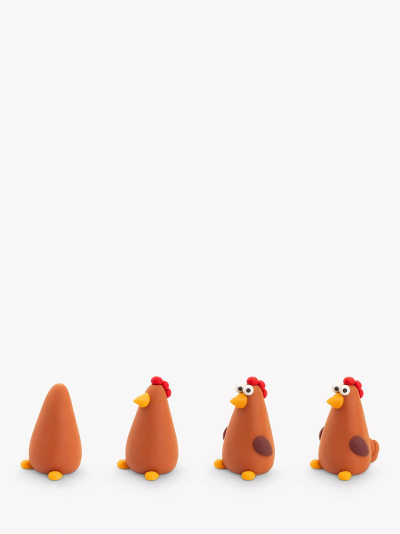 TOMY Hey Clay Farm Birds craft kit 6 cans - British product
