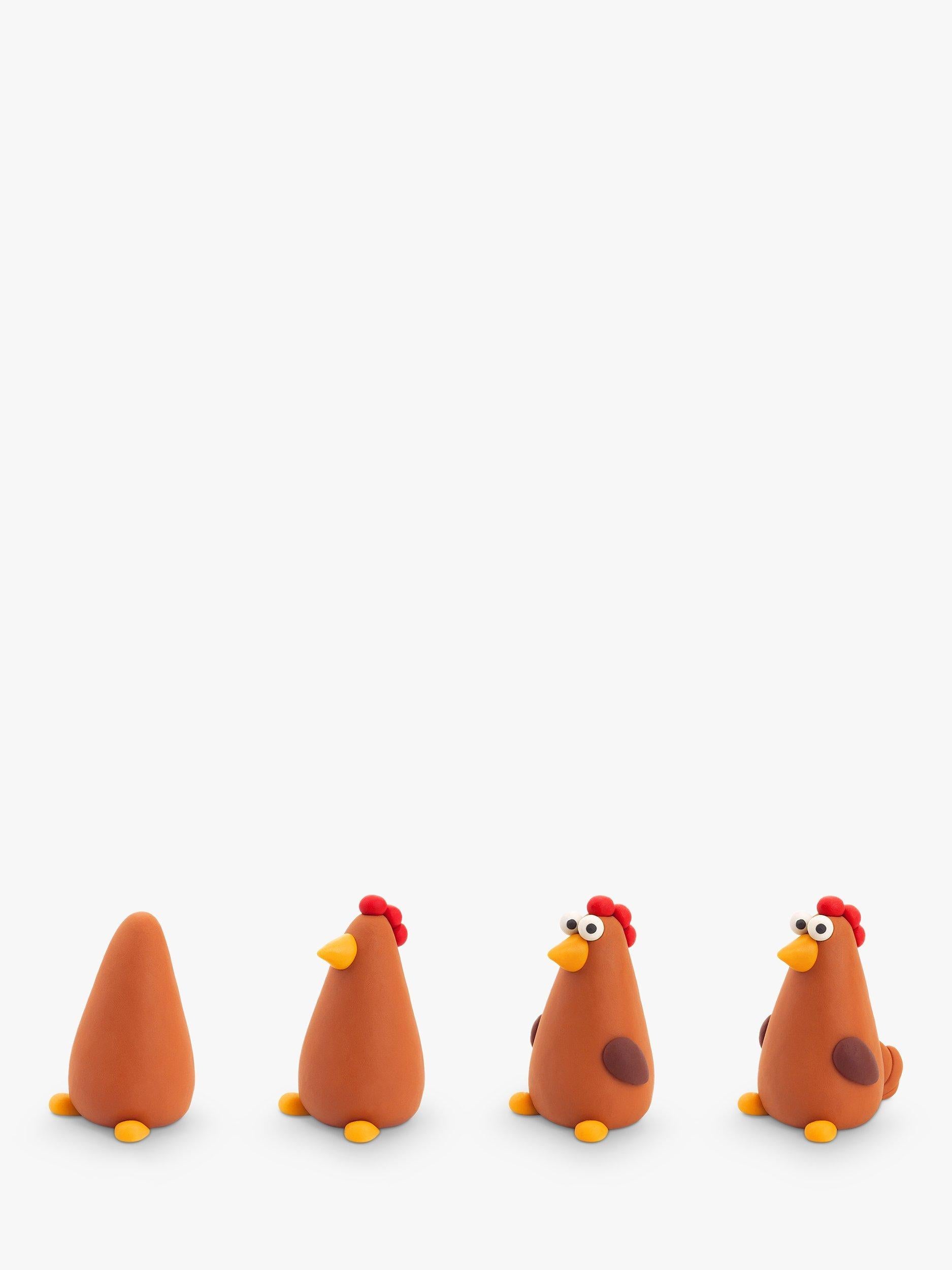 TOMY Hey Clay Farm Birds craft kit 6 cans - British product