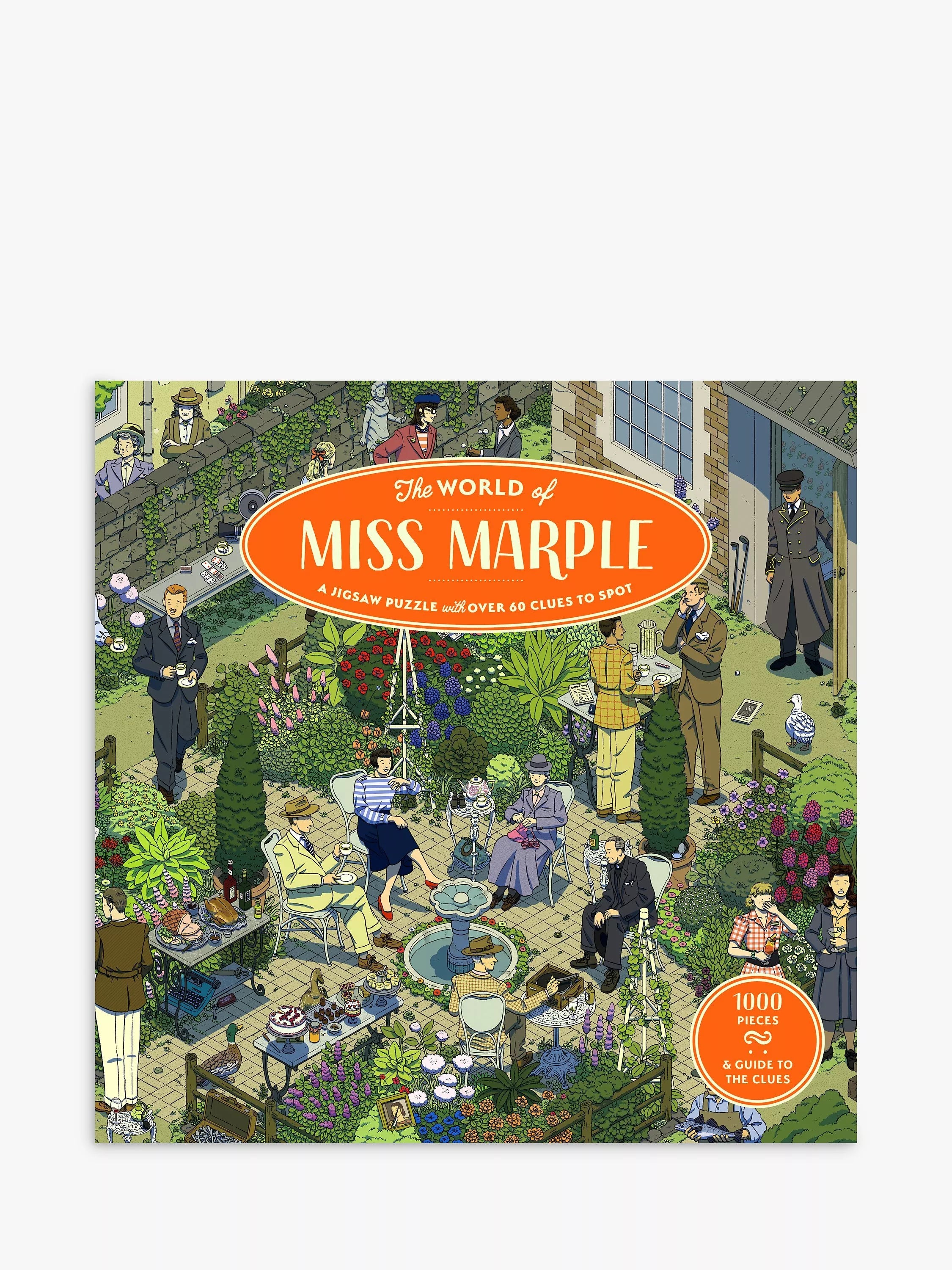Laurence King Publishing Miss Marple jigsaw puzzle 1000 pieces, UK version