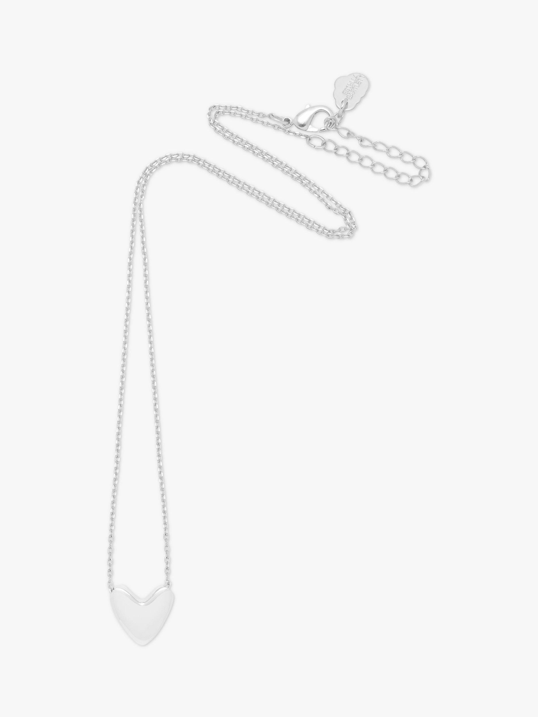 Estella Bartlett domed heart pendant necklace, UK version