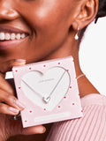 Estella Bartlett domed heart pendant necklace, UK version