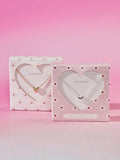 Estella Bartlett domed heart pendant necklace, UK version