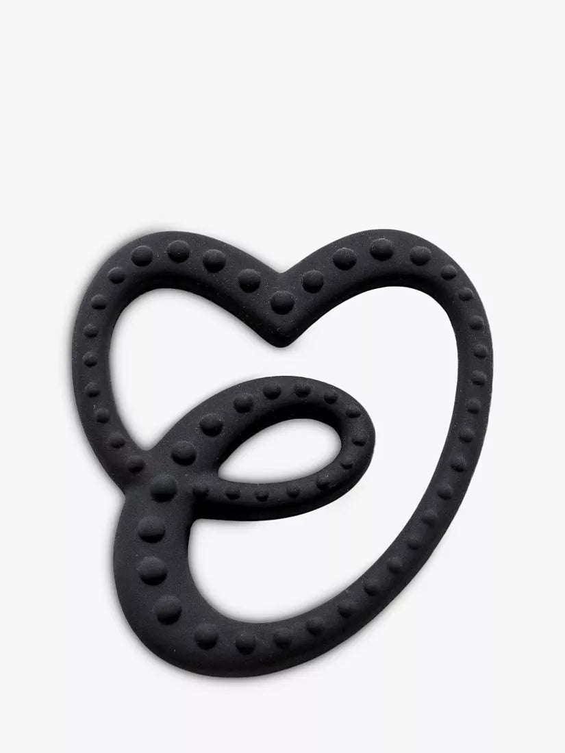 Etta Loves baby natural rubber teether black - British product