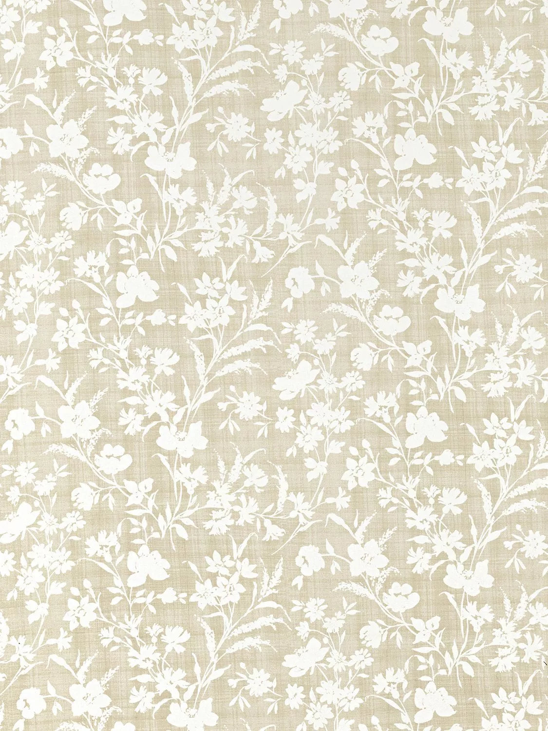 Laura Ashley Rye floral cotton furnishing fabric - British product