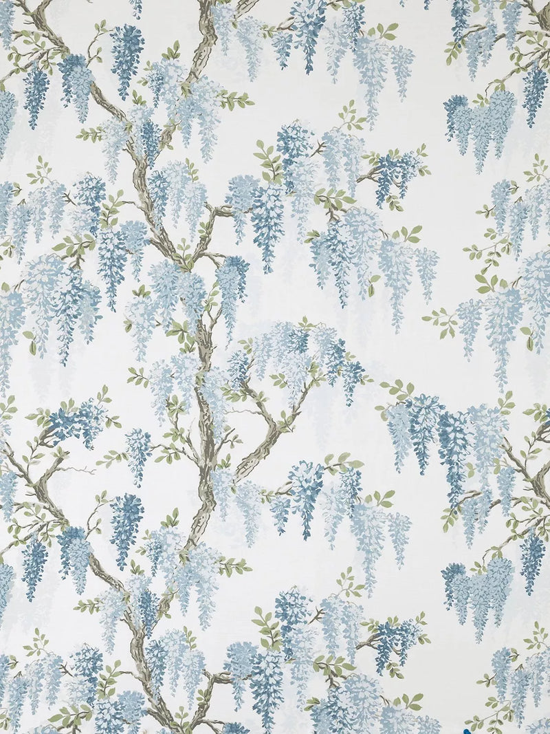 Laura Ashley Wisteria 100% Cotton Furnishing Fabric