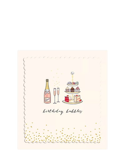 John Lewis The Proper Mail Company Afternoon Tea Birthday Card- Buy online at McGrocer