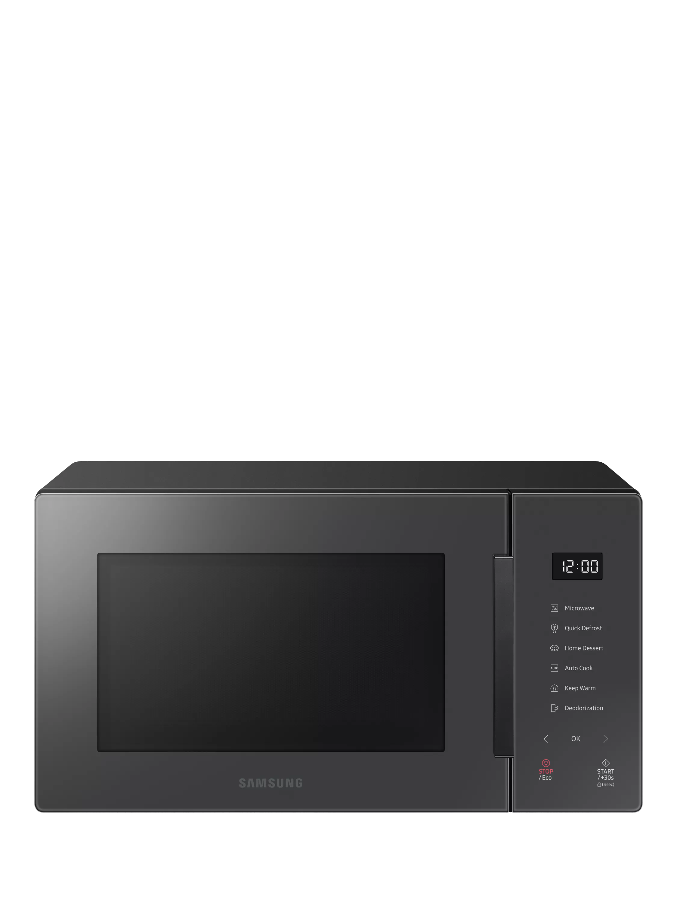 Samsung solo freestanding microwave charcoal 23L - British product