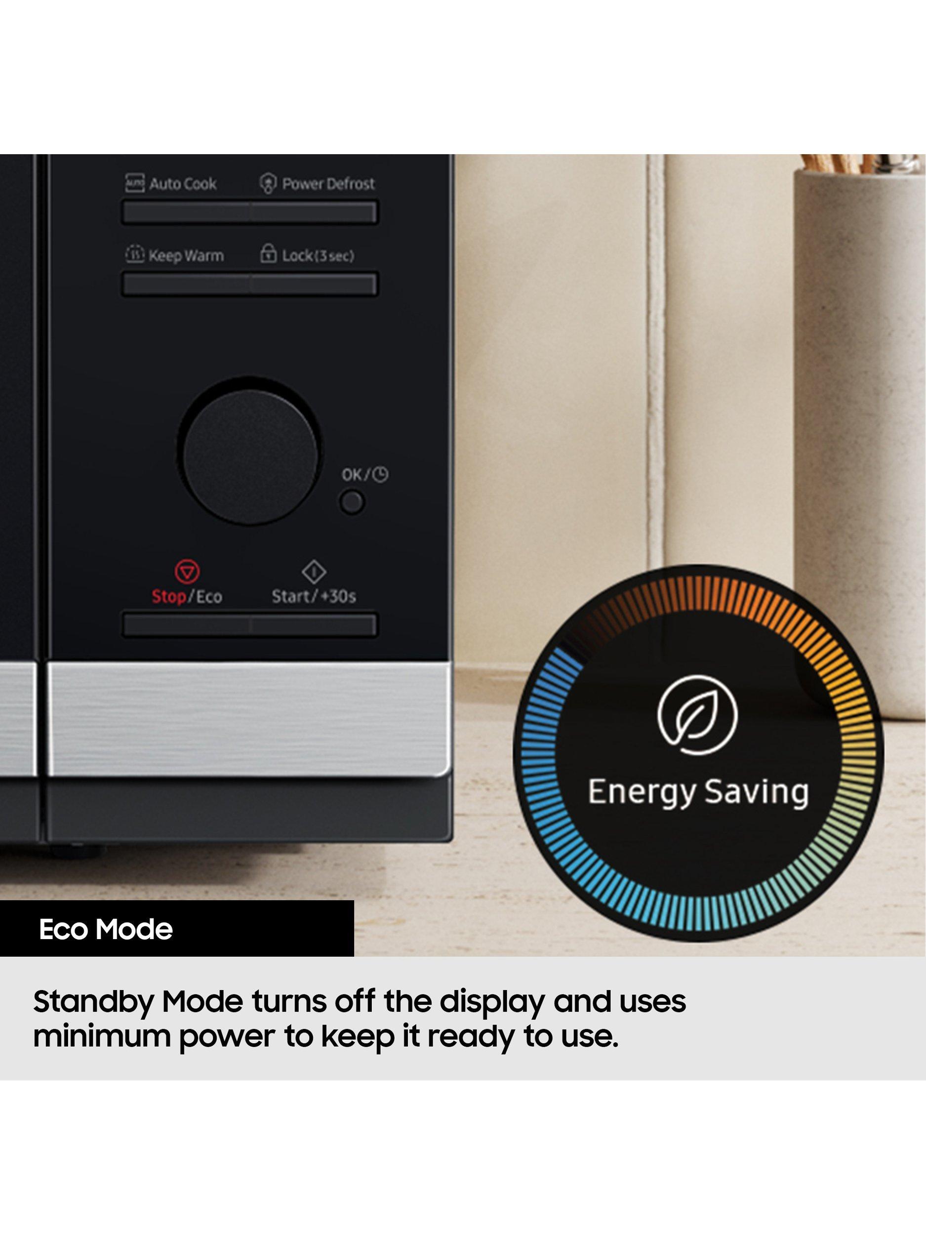 Samsung solo freestanding microwave charcoal 23L - British product