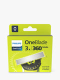 Philips OneBlade 360 replacement blades pack of 3, UK version