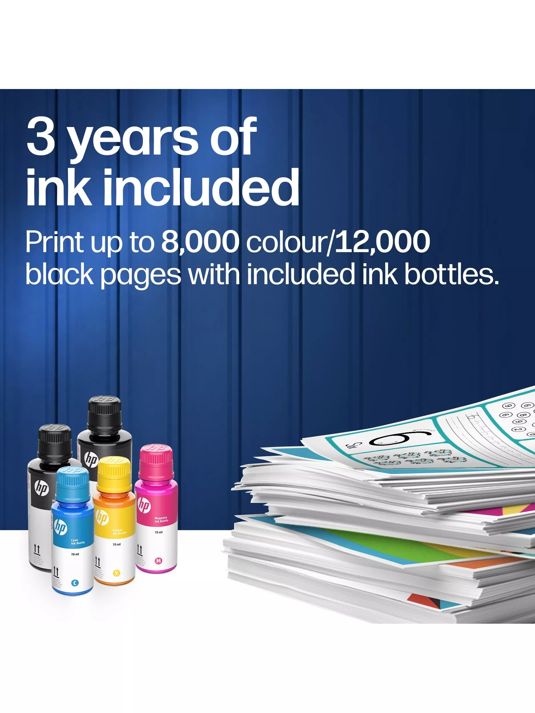 HP Smart Tank 7005 all-in-one wireless printer - British product