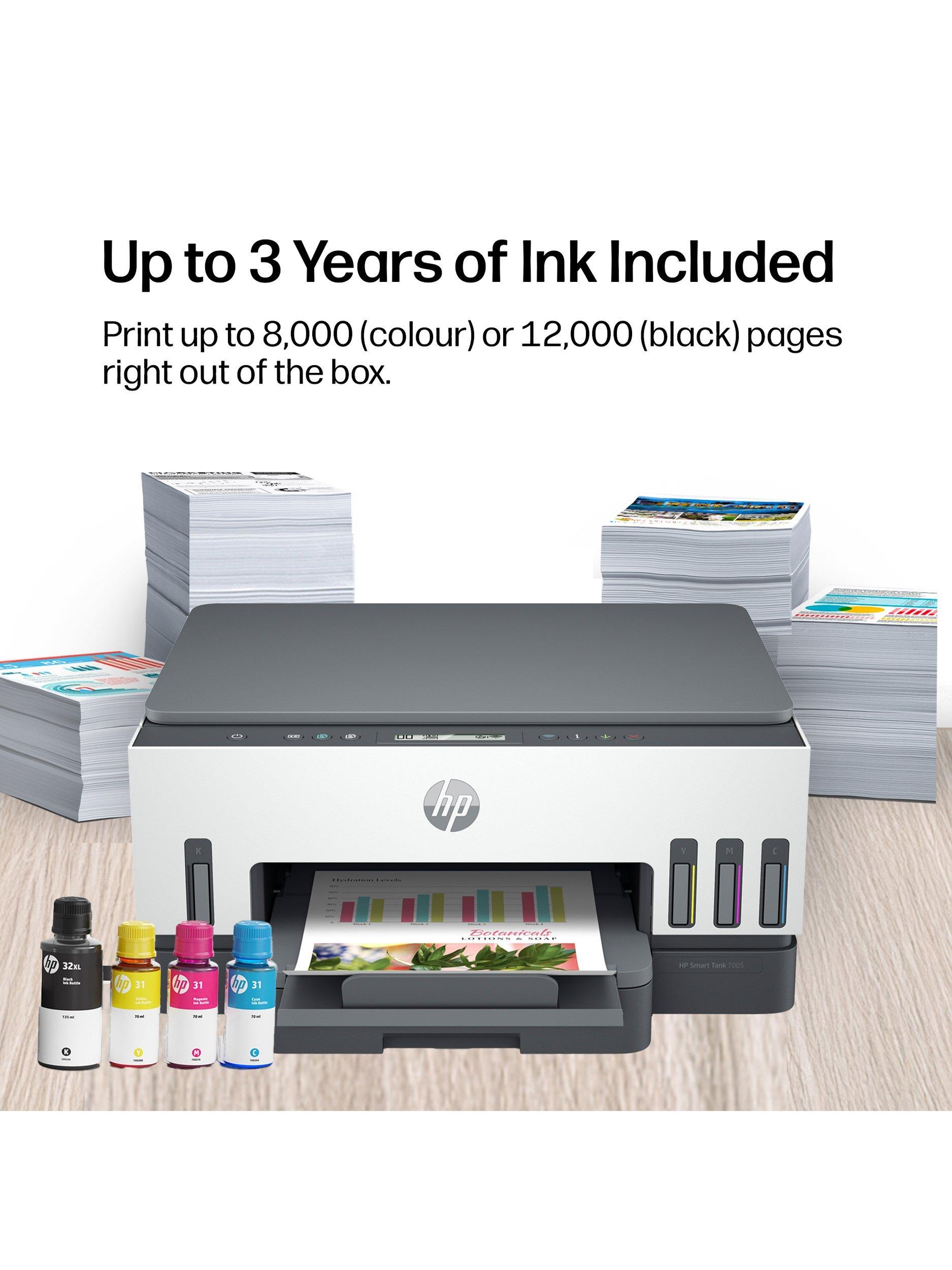 HP Smart Tank 7005 all-in-one wireless printer - British product