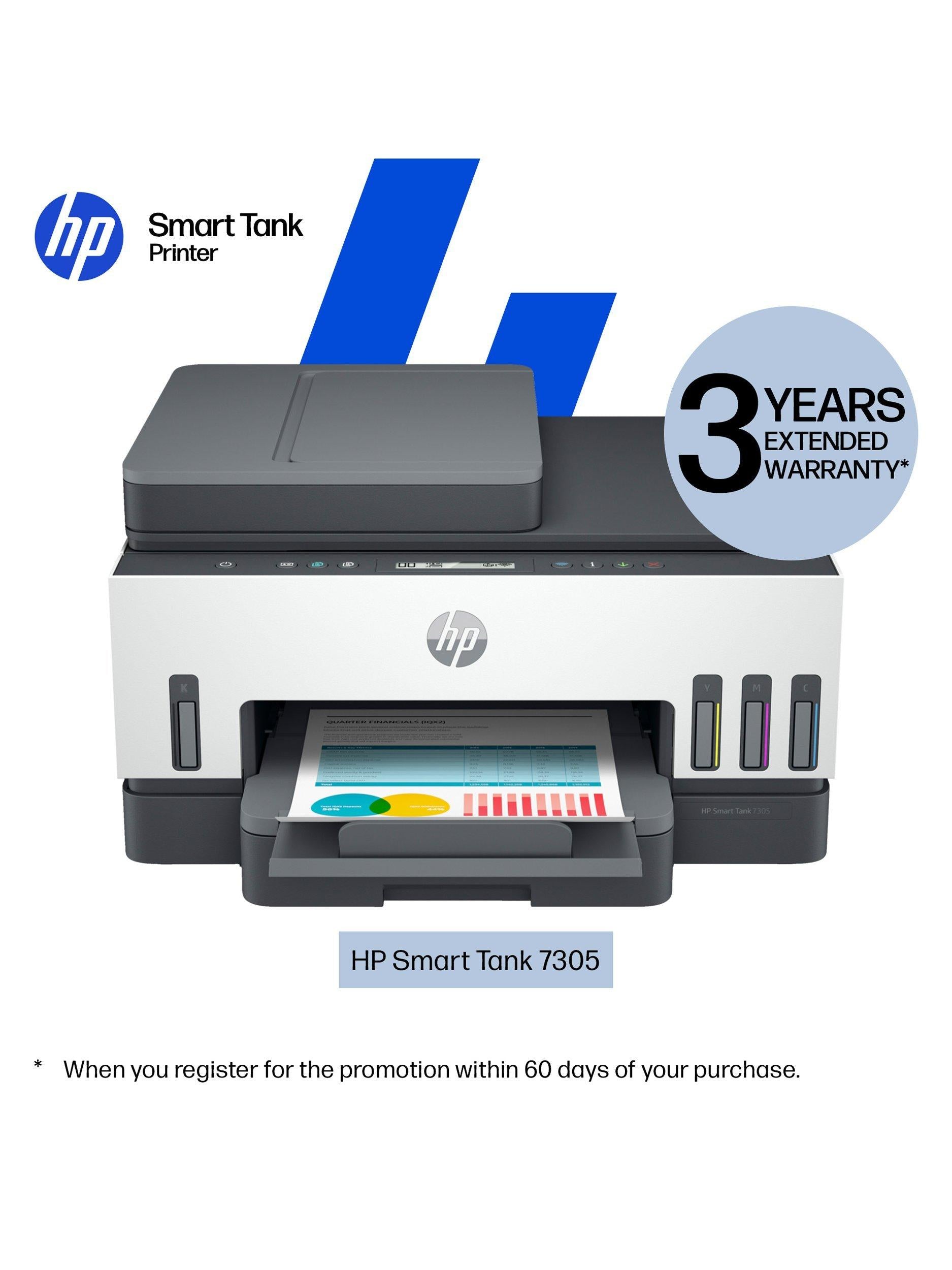 HP Smart Tank 7305 all-in-one printer (British brand)