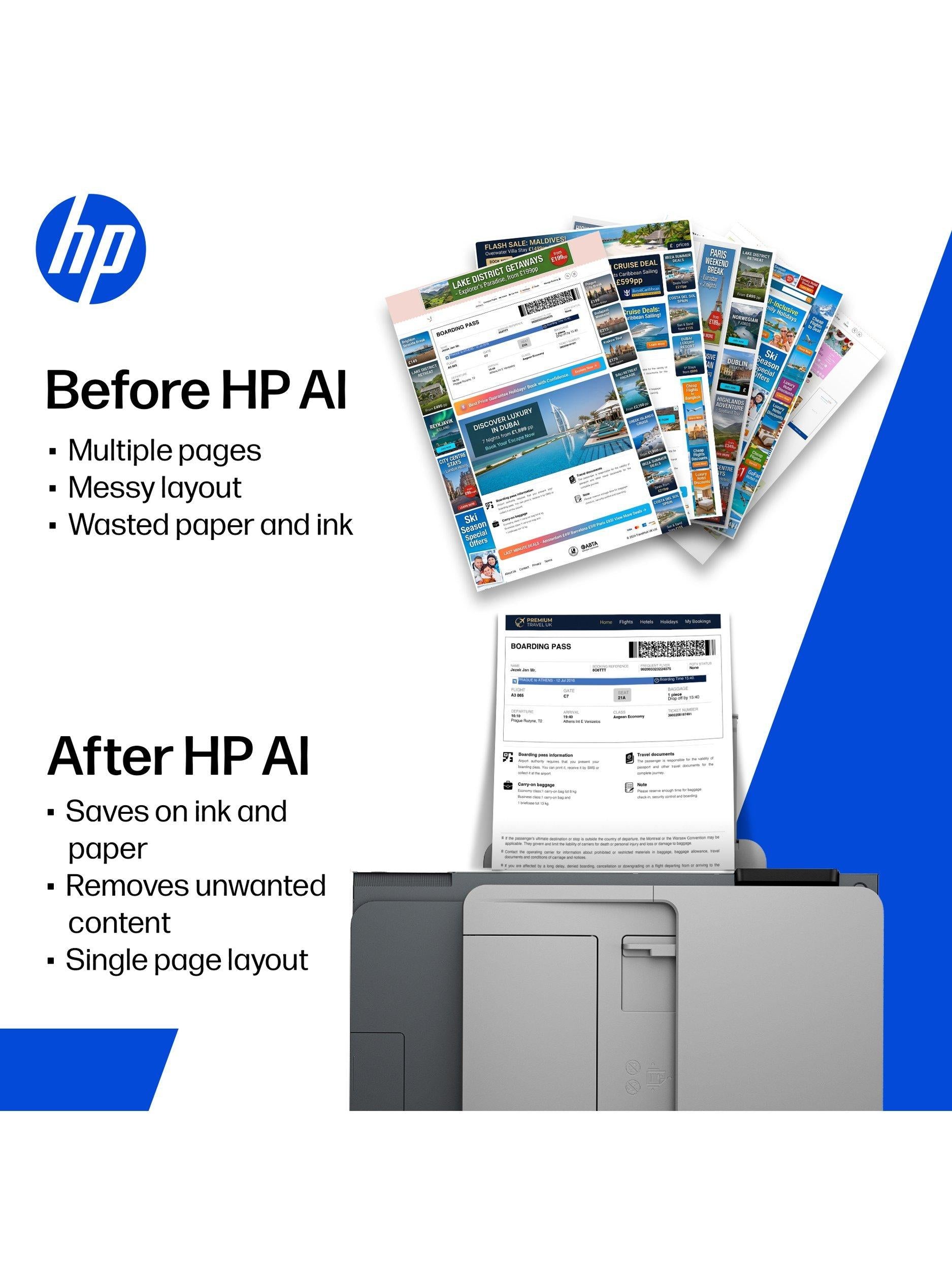 HP OfficeJet Pro 8122e wireless all-in-one printer, imported from the UK