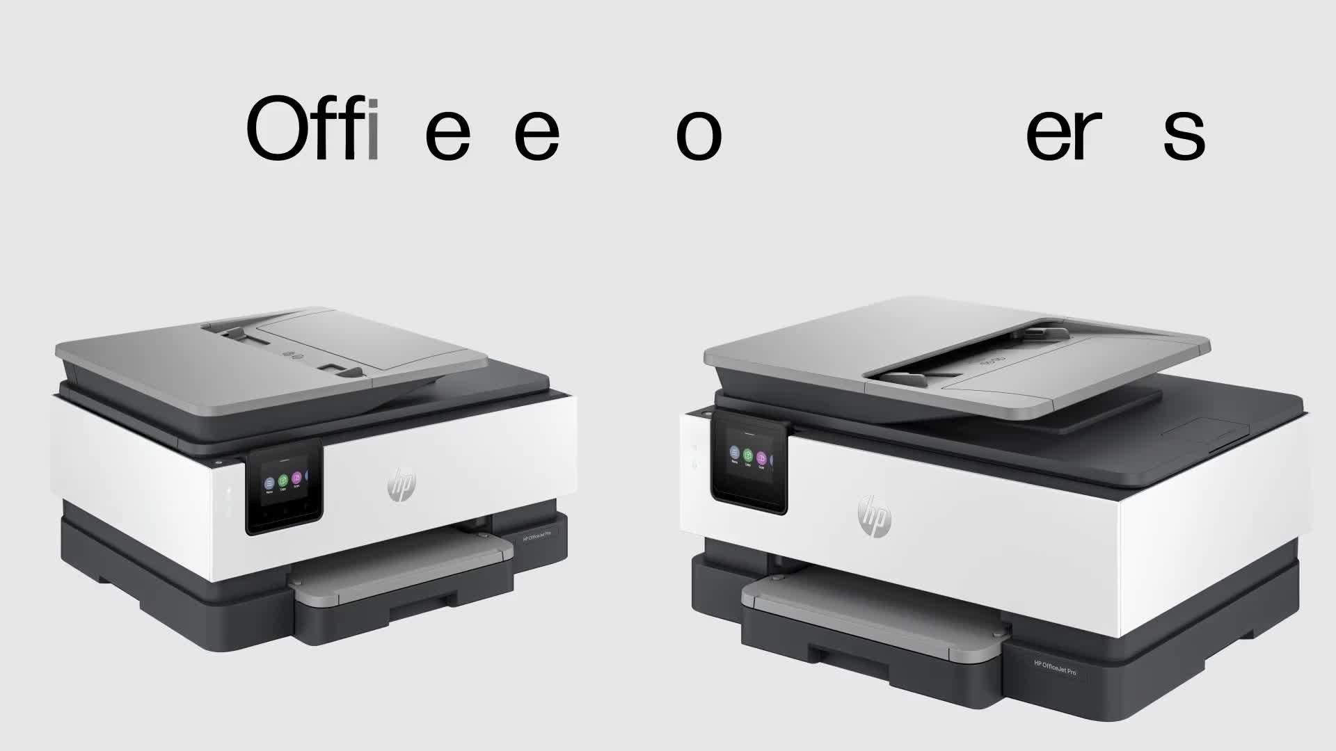 HP OfficeJet Pro 8122e wireless all-in-one printer, imported from the UK