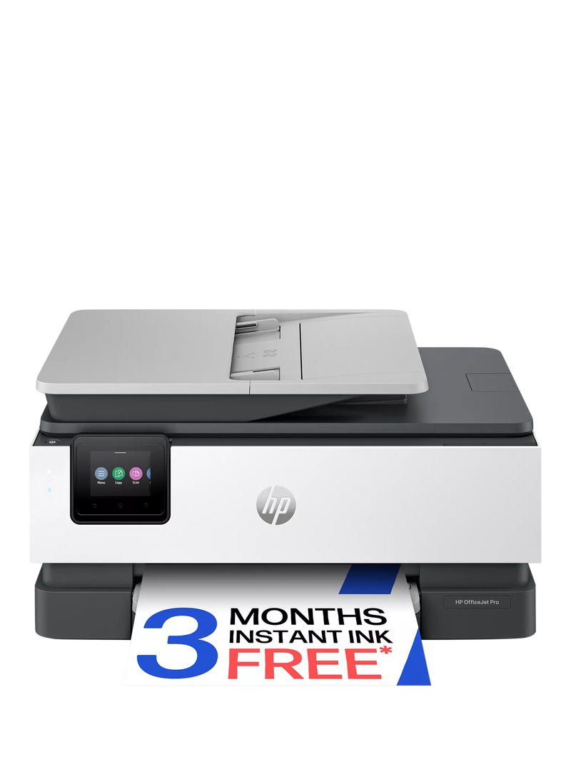 HP OfficeJet Pro 8132e all-in-one wireless printer with touch screen, UK version