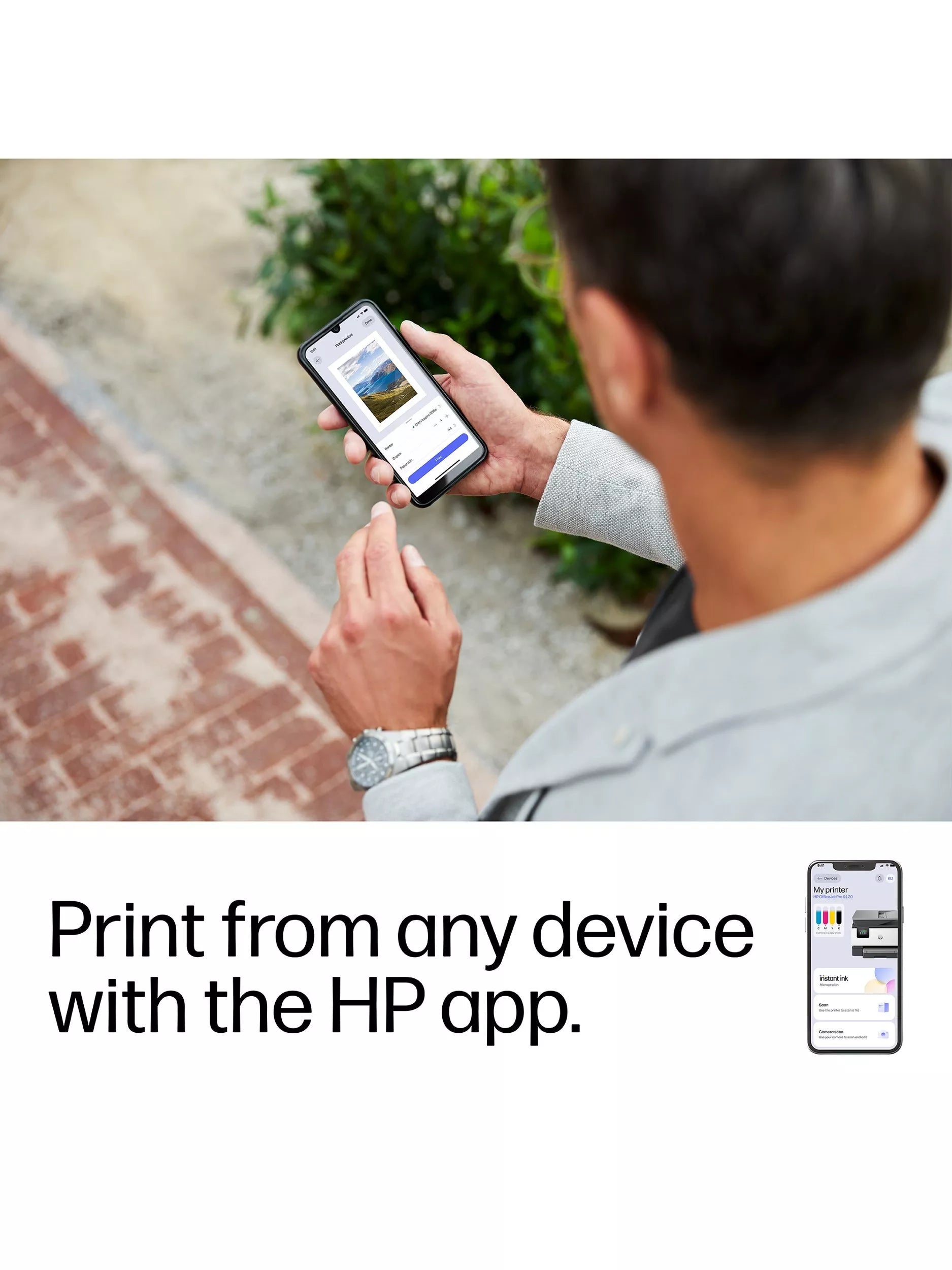 HP OfficeJet Pro 9120e all-in-one printer - British product
