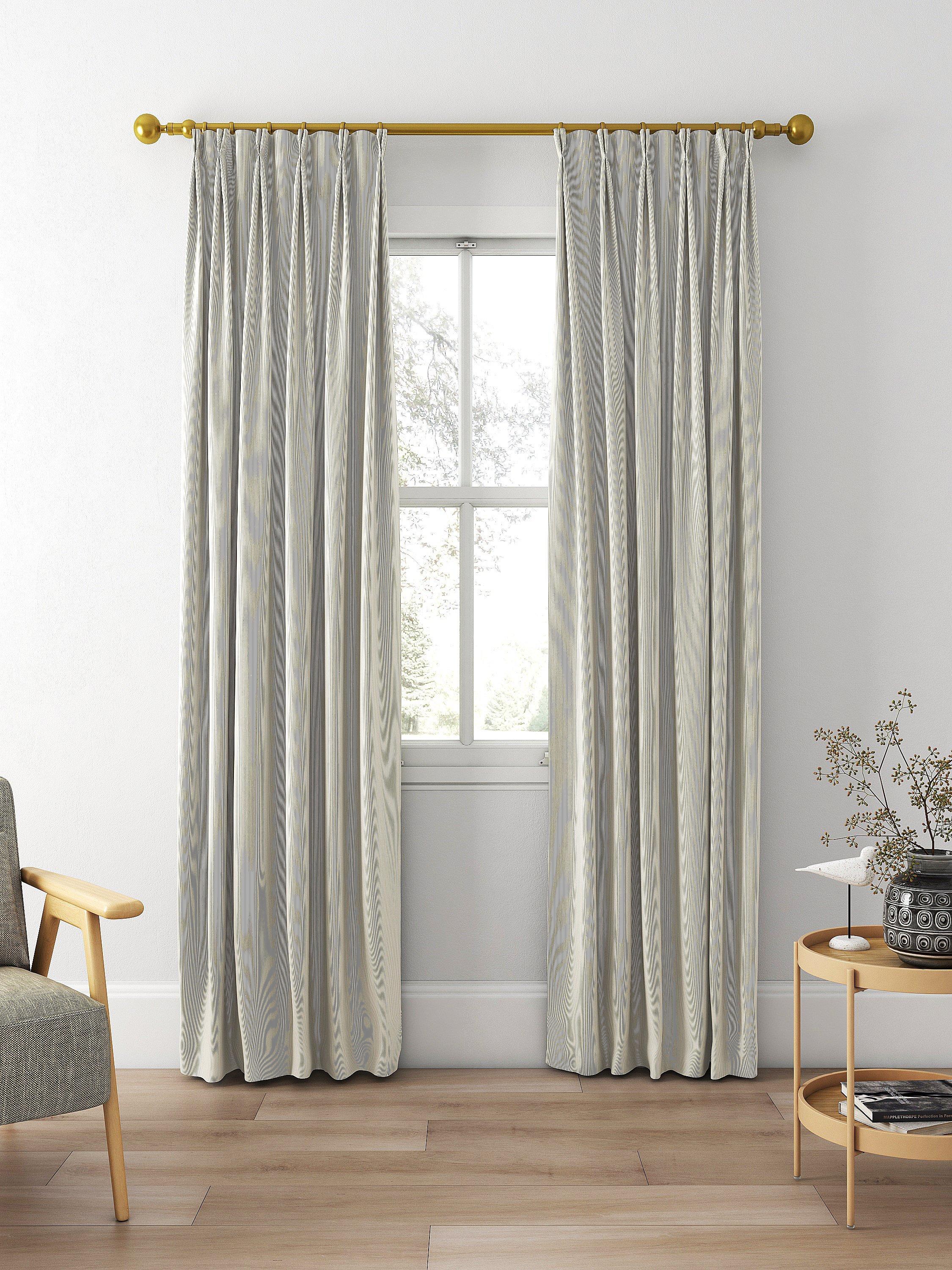 Clarke & Clarke Breton linen curtain fabric 140cm, UK version