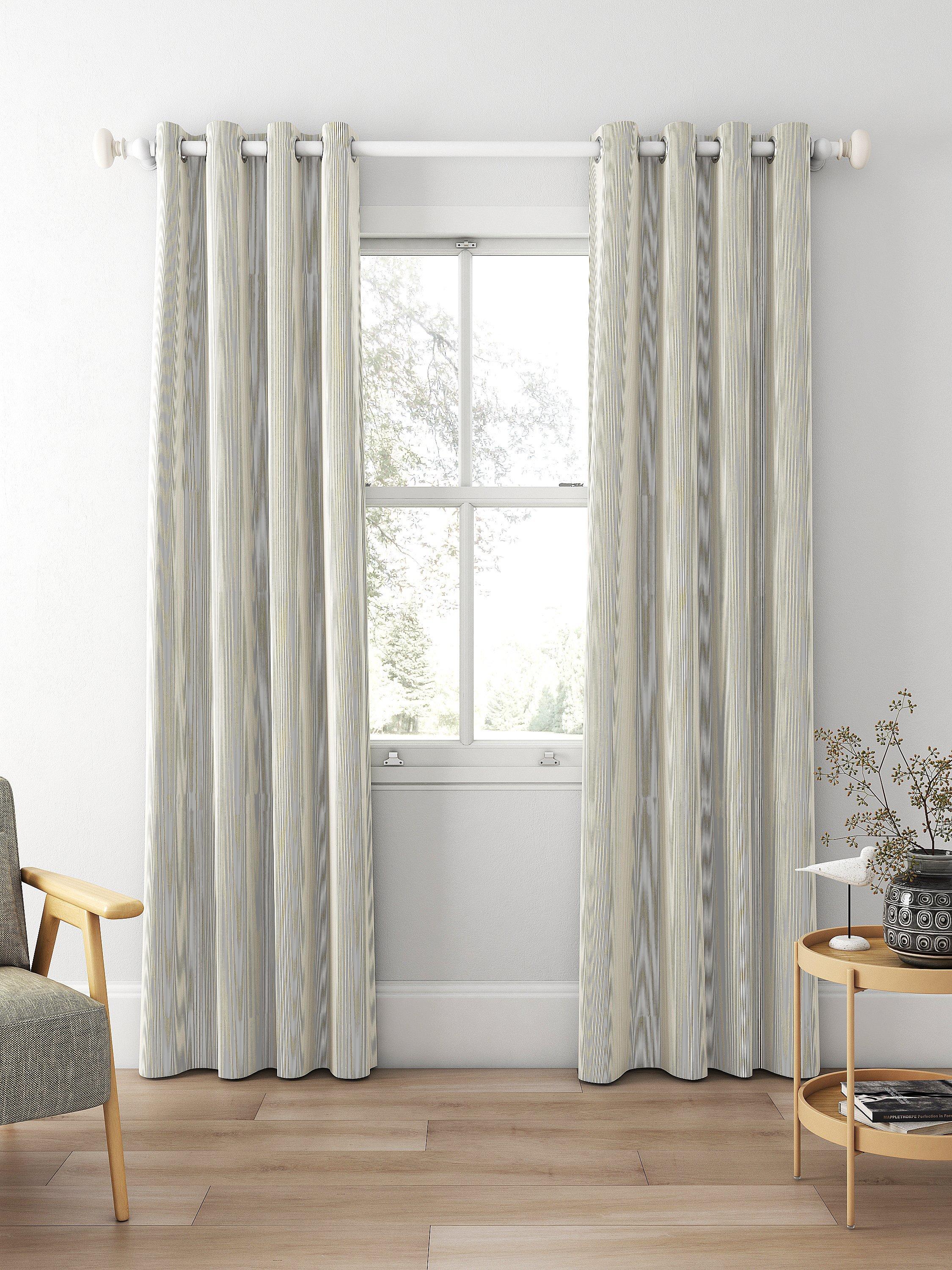 Clarke & Clarke Breton linen curtain fabric 140cm, UK version