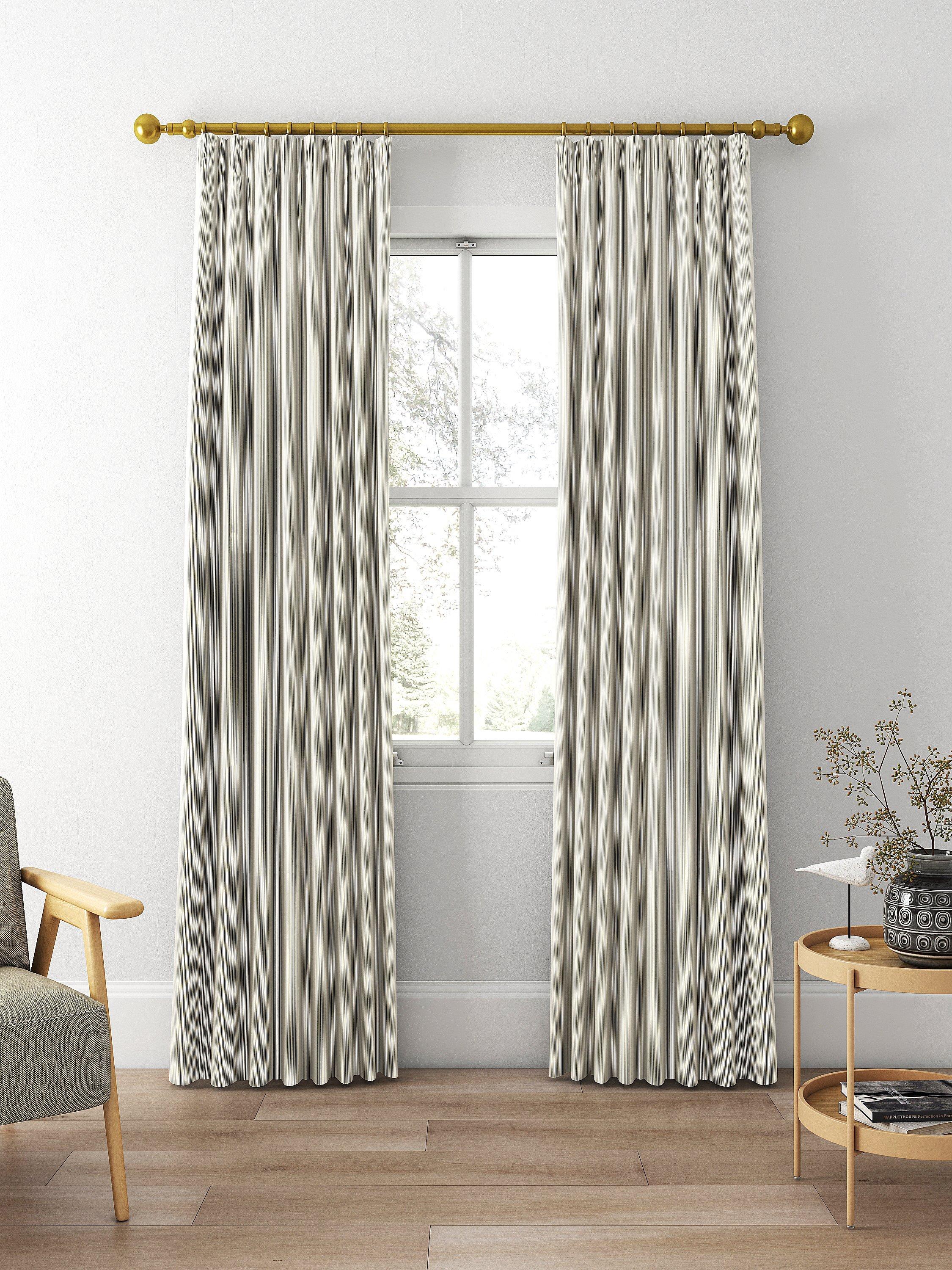 Clarke & Clarke Breton linen curtain fabric 140cm, UK version