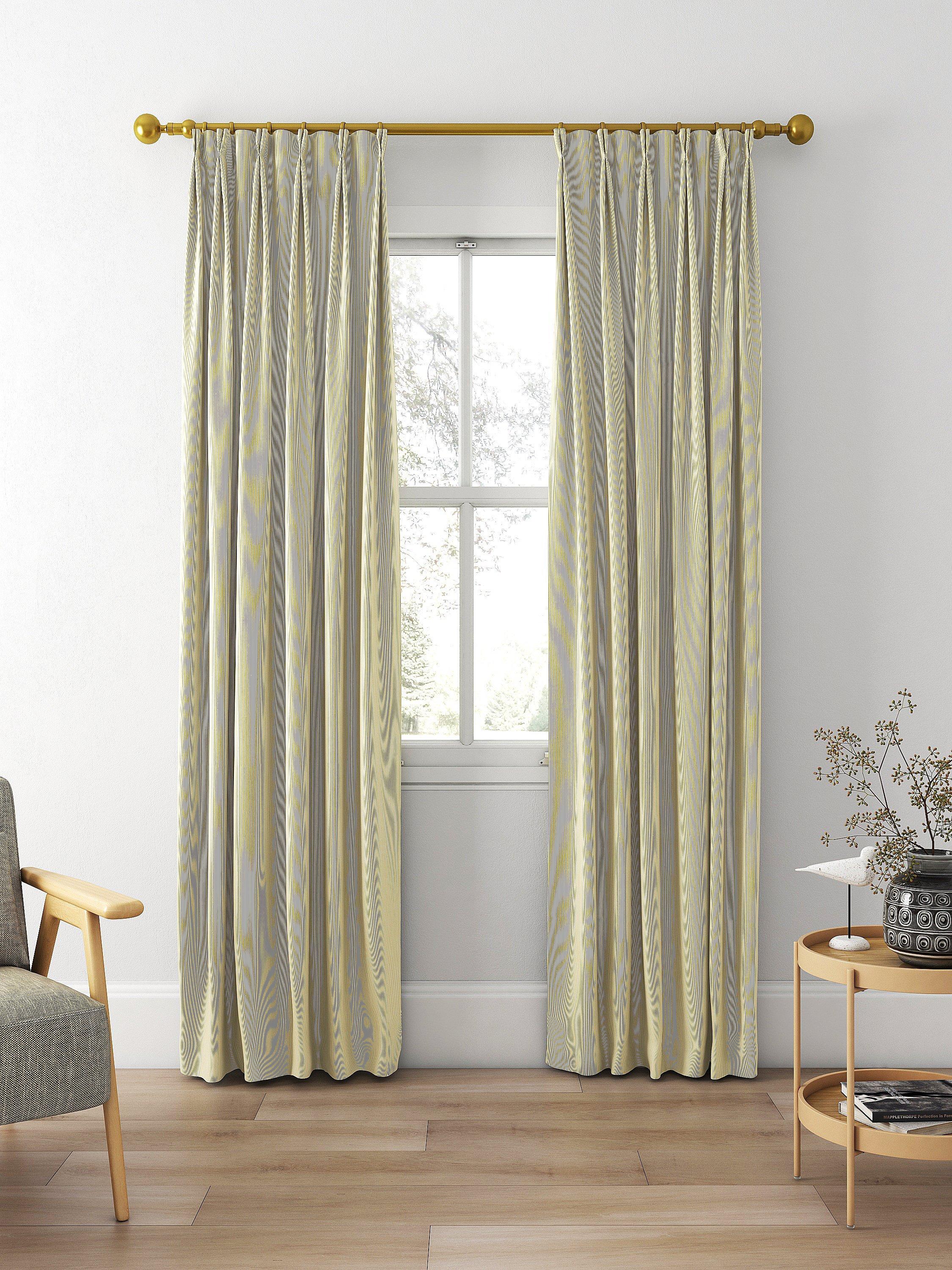 Clarke & Clarke Breton ochre fabric 140cm width, imported from the UK