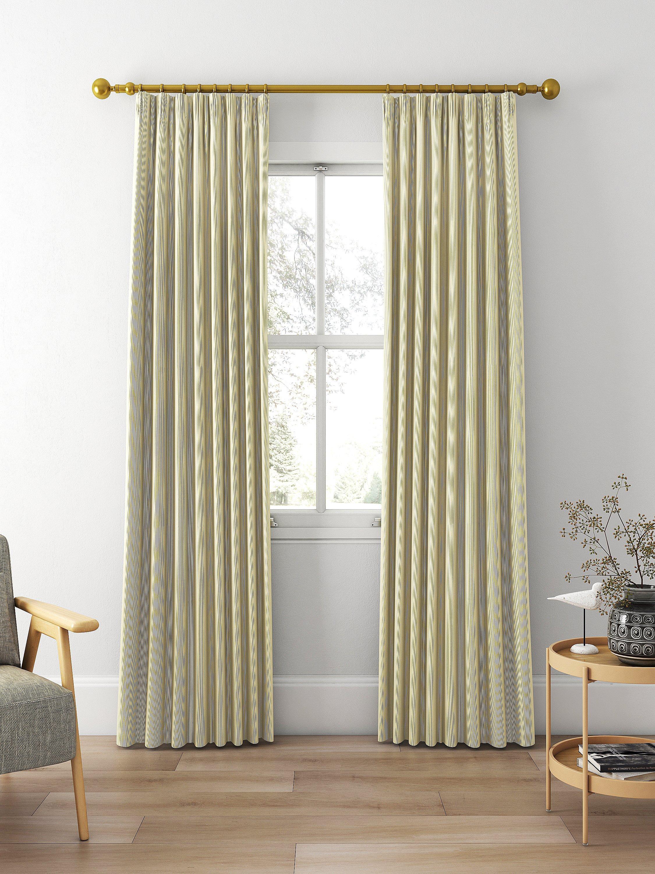 Clarke & Clarke Breton ochre fabric 140cm width, imported from the UK