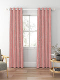 Clarke & Clarke Windsor curtain fabric Rouge check pattern, imported from the UK