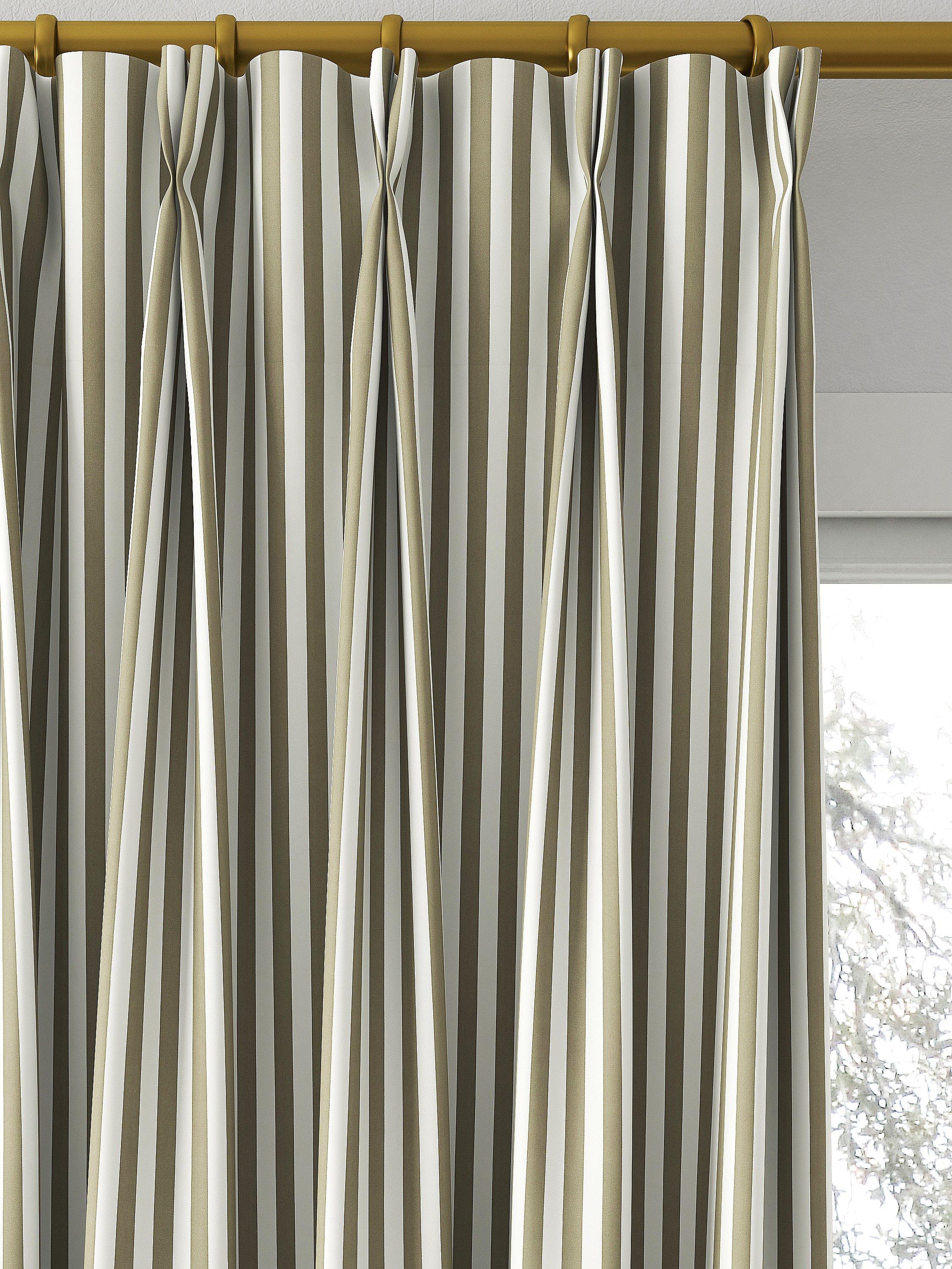 Clarke & Clarke linen stripe curtain fabric, UK version
