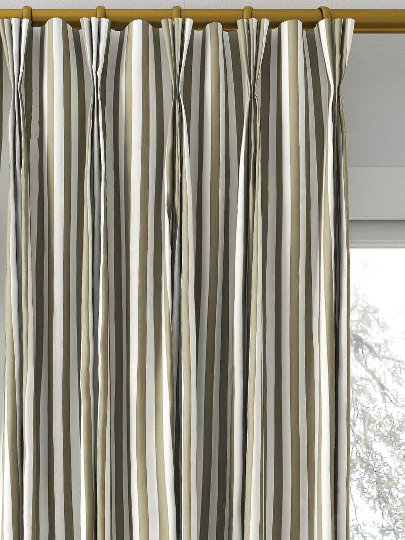 Clarke & Clarke linen stripe curtain fabric, UK version