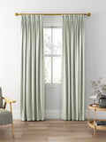 Clarke & Clarke Spencer sage curtain, imported from the UK