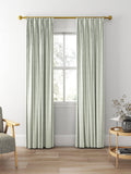 Clarke & Clarke Spencer sage curtain, imported from the UK