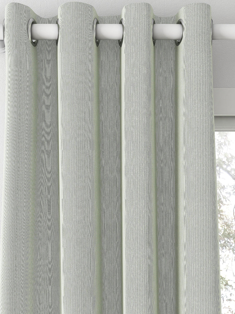 Clarke & Clarke Spencer sage curtain, imported from the UK