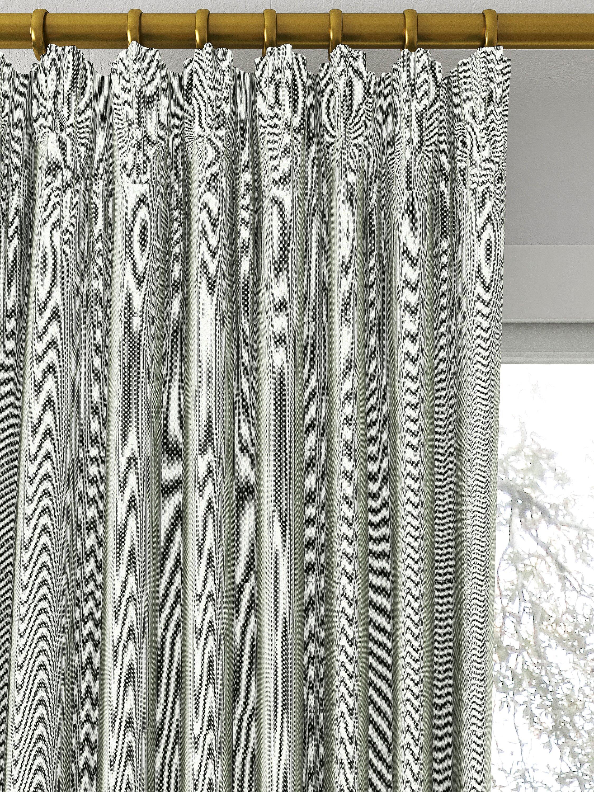 Clarke & Clarke Spencer sage curtain, imported from the UK