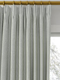 Clarke & Clarke Spencer sage curtain, imported from the UK