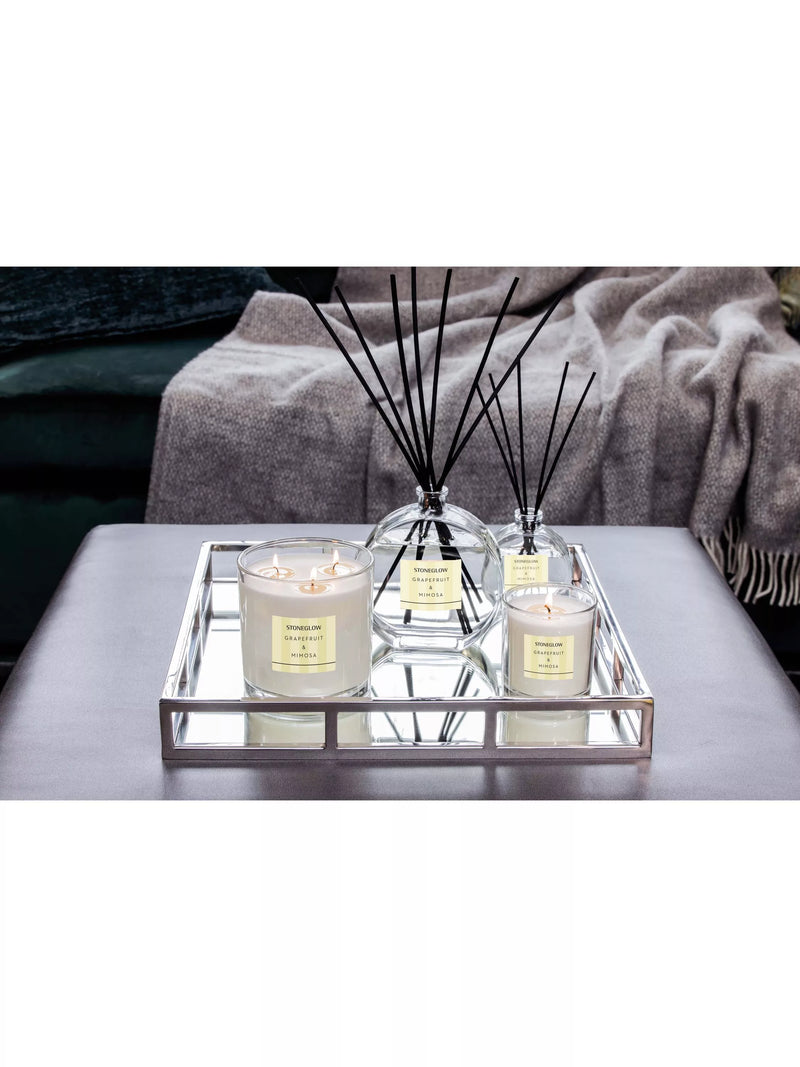 Stoneglow Grapefruit & Mimosa reed diffuser 460ml (British brand)
